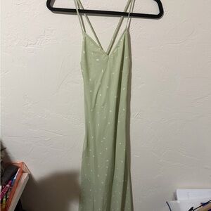 Princess Polly Light Green Midi Dress